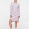 Waffle Stripe Nightie