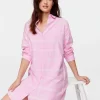 Pink Check Flannelette Nightshirt