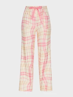 Caramel And Pink Plush Wide Leg Pj Pant -Pajama Shop 816132 multi maq t scaled