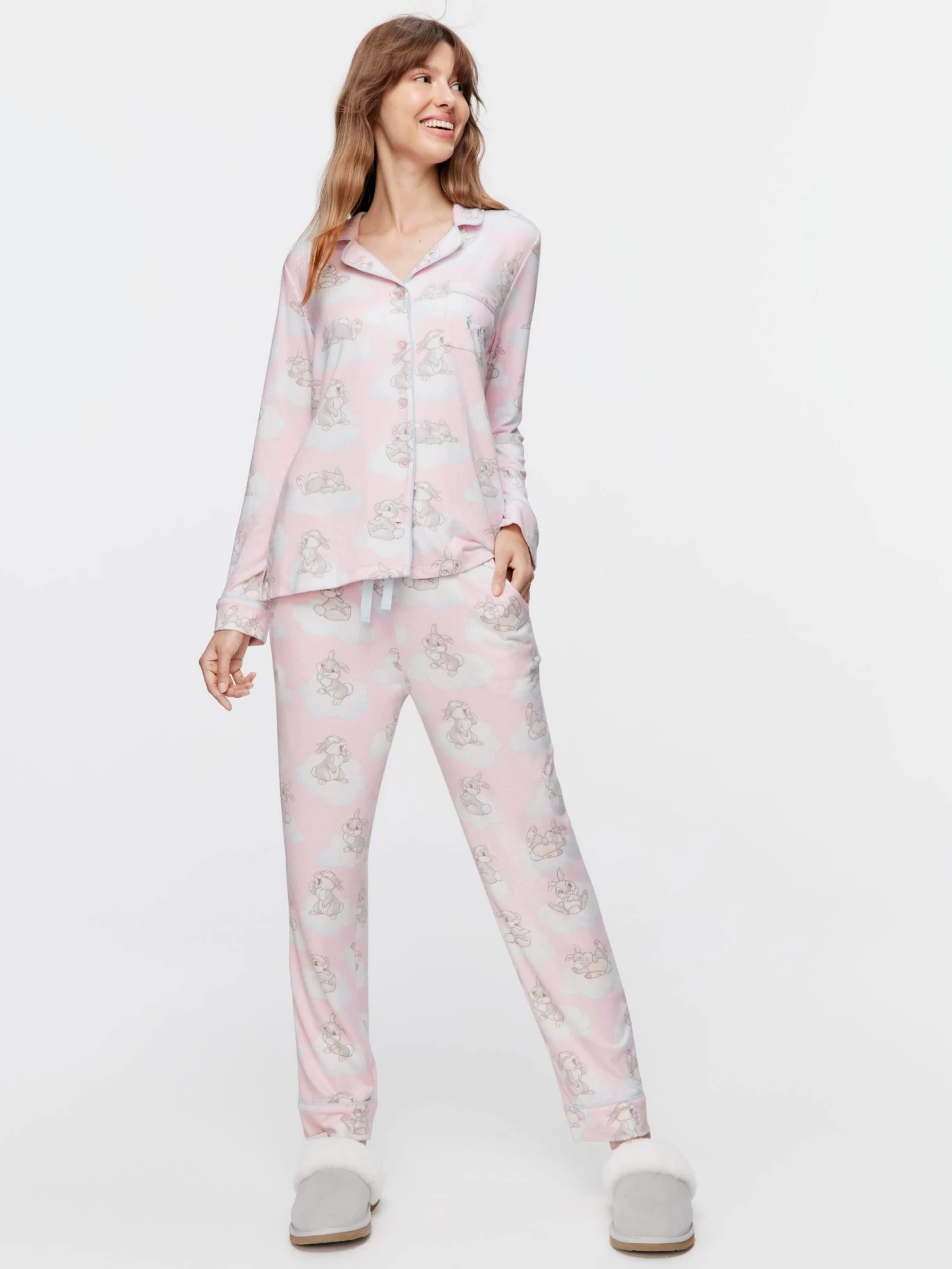 Thumper Plush Long Sleeve Pj Set 2 Thumper Plush Long Sleeve Pj Set - Image 2