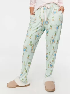Peter Rabbit Plush Tapered Pj Pant -Pajama Shop 816177 multi back2 t scaled