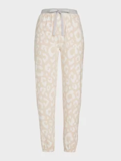 Leopard Plush Pj Pant -Pajama Shop 816195 caramel maq t scaled