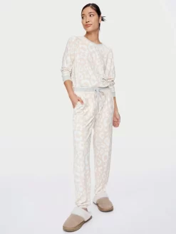 Leopard Plush Pj Pant