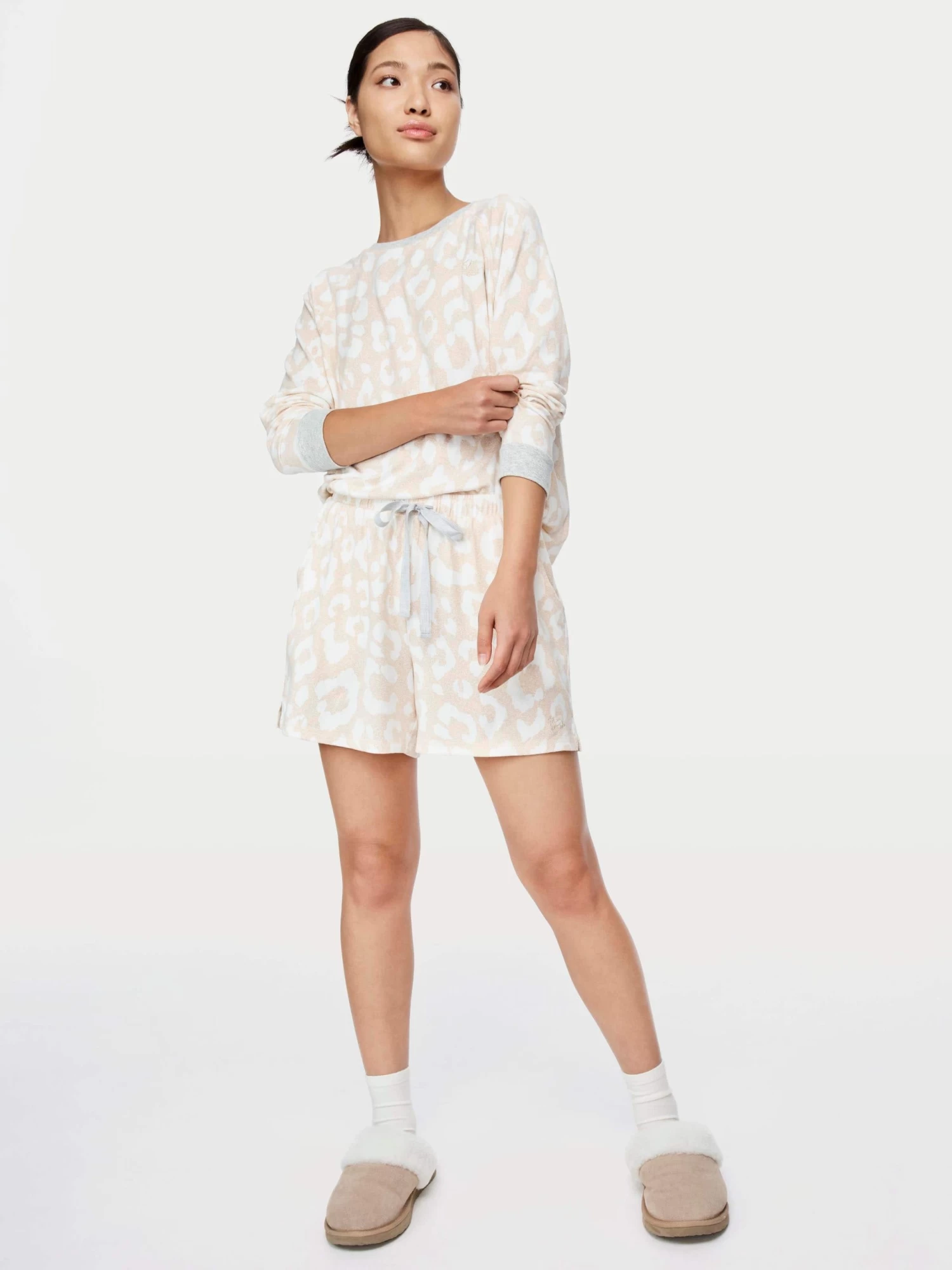 Leopard Plush Short 2 Leopard Plush Short - Image 2