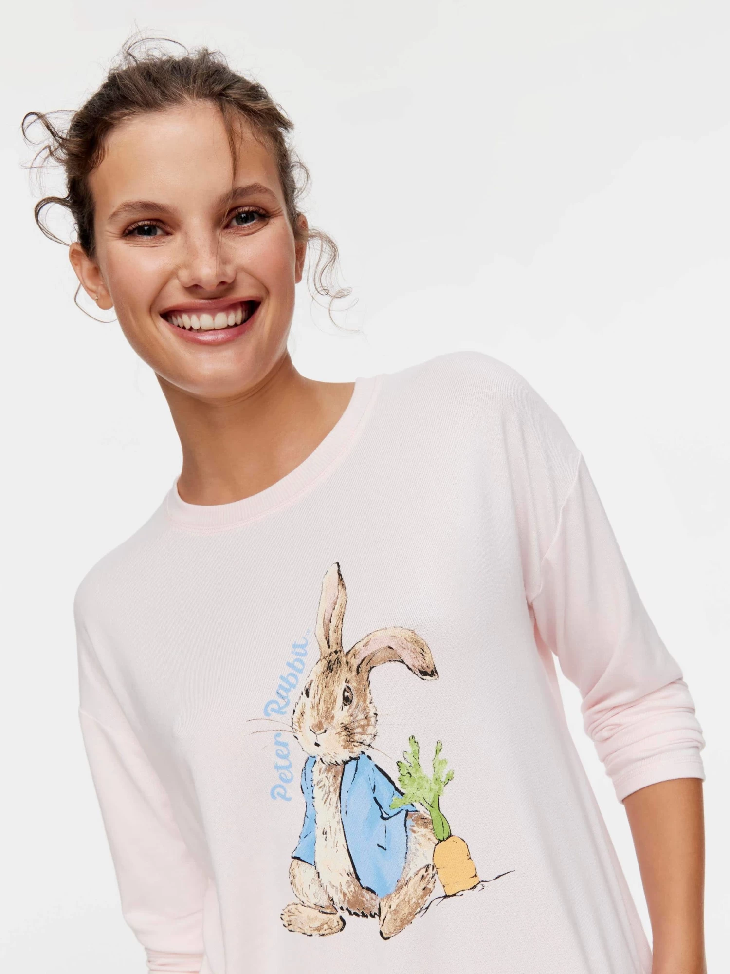 Peter Rabbit Plush Long Sleeve Top 1 Peter Rabbit Plush Long Sleeve Top
