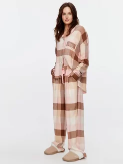 Buffalo Check Bamboo Flannelette Pj Set
