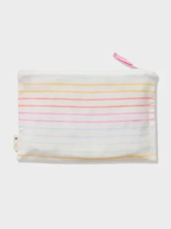 Fuzzy Rainbow Stripe Pj Set -Pajama Shop 817065 multi box t scaled