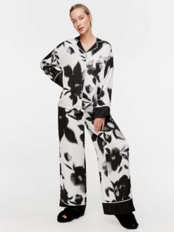 Dark Floral Pj Set -Pajama Shop 817210 multi back2 t scaled