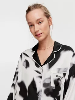 Dark Floral Pj Set -Pajama Shop 817210 multi back3 t scaled