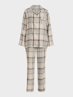 Grey Check Bamboo Flannelette Pj Set 10 Grey Check Bamboo Flannelette Pj Set -Pajama Shop 817211 multi maq t scaled