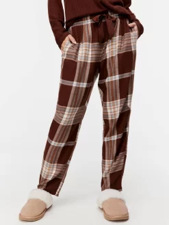 Chocolate Drape Bamboo Flannelette Pj Pant 6 Chocolate Drape Bamboo Flannelette Pj Pant -Pajama Shop 817214 multi back2 t scaled