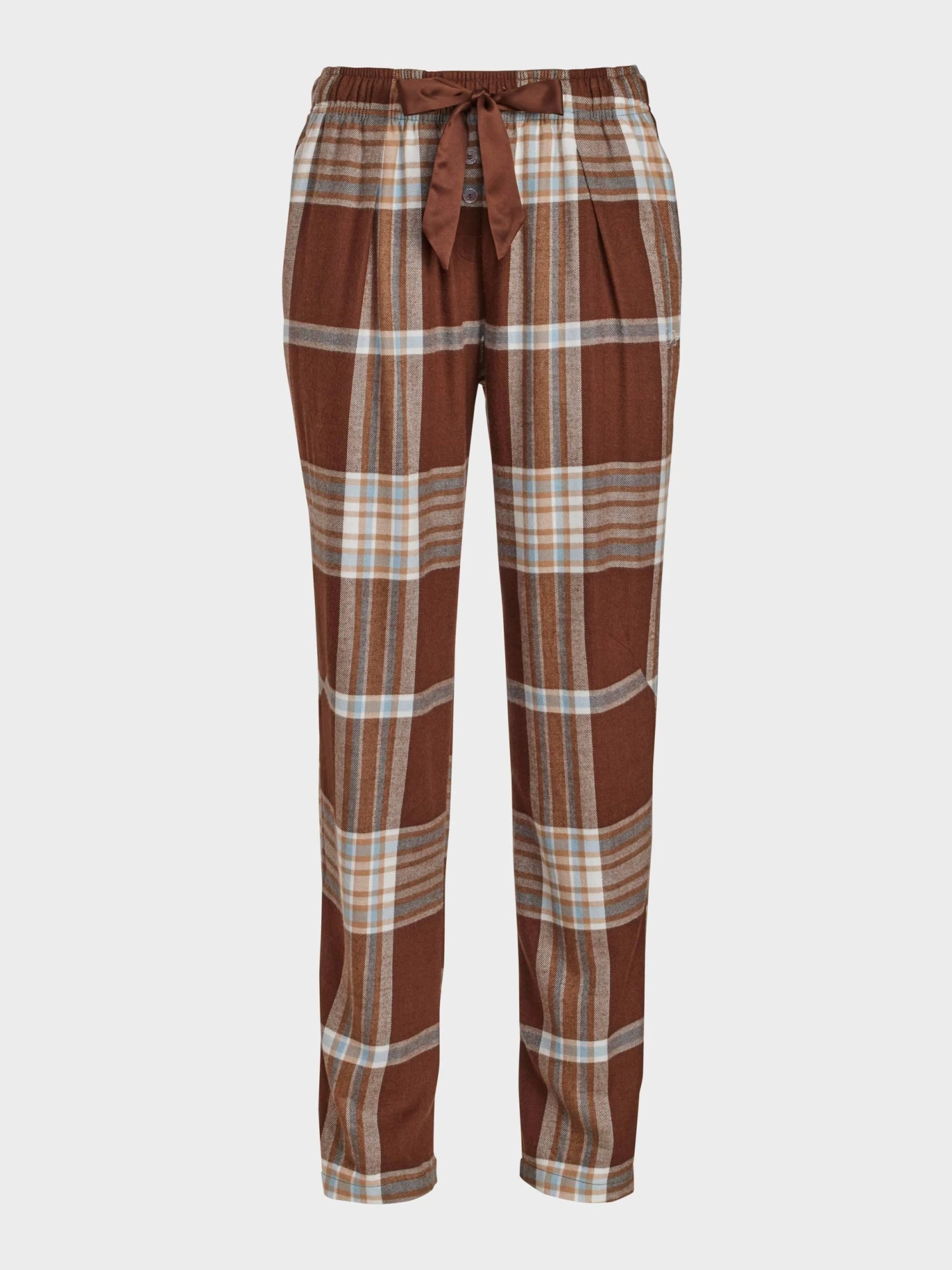 Chocolate Drape Bamboo Flannelette Pj Pant 4 Chocolate Drape Bamboo Flannelette Pj Pant - Image 4