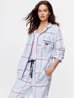 Check Boxed Flannelette Pj Set -Pajama Shop 817220 multi back3 t scaled