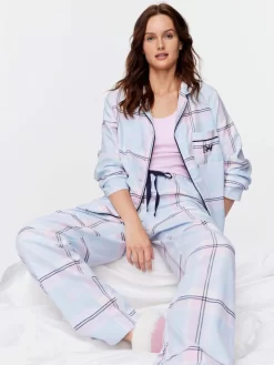 Check Boxed Flannelette Pj Set