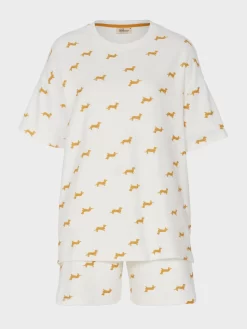 Organic Penny Terry Pj Set -Pajama Shop 817313 multi maq t scaled