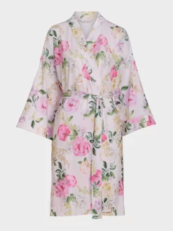 Pretty Floral Gown -Pajama Shop 817606 multi maq t scaled