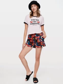 Friends Short -Pajama Shop 817852 multi back2 t scaled