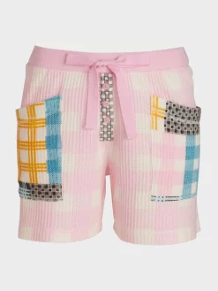 Patchwork Waffle Short 7 Patchwork Waffle Short -Pajama Shop 817942 multi maq t scaled