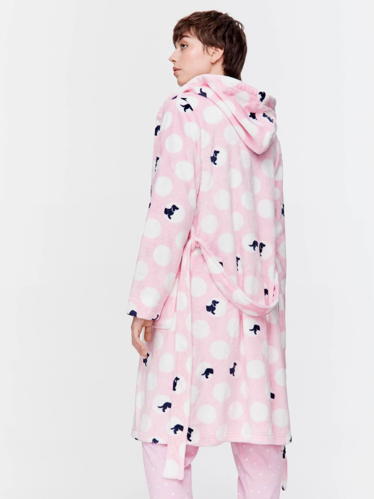 Pink Penny Spot Gown 4 Pink Penny Spot Gown - Image 4