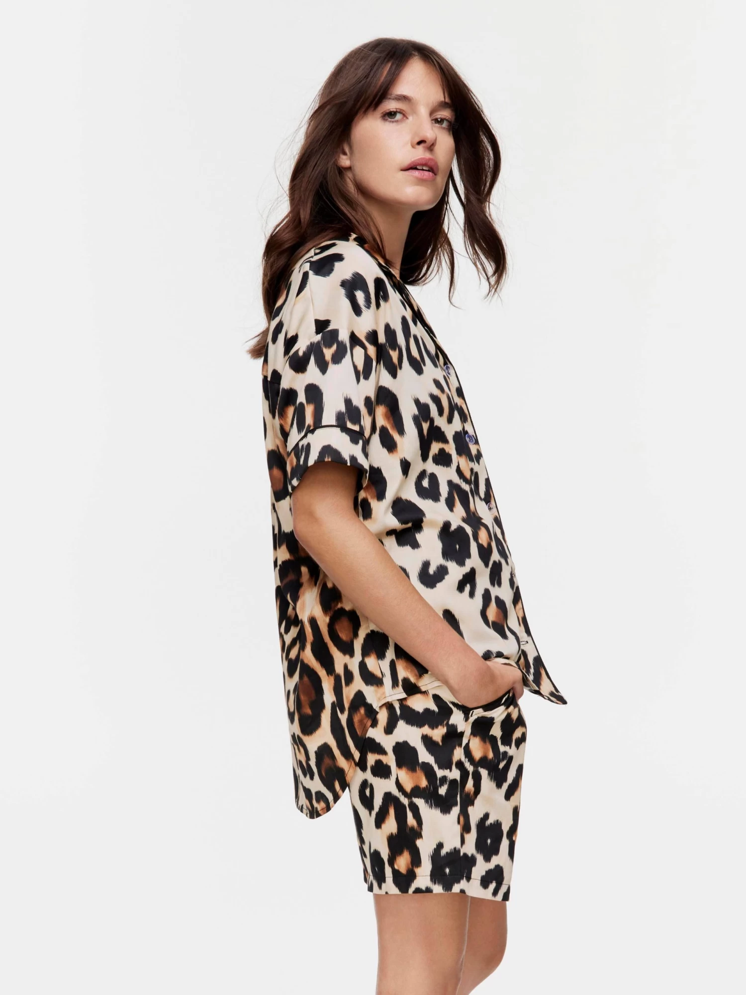 Leopard Shortie Pj Set 4 Leopard Shortie Pj Set - Image 4