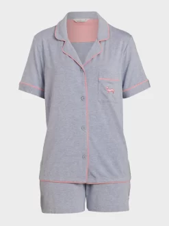 Solid Bamboo Jersey Shortie Pj Set -Pajama Shop 819228 blue maq t scaled