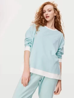 Organic Teal Sweater