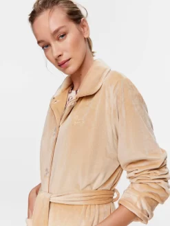 Button Up Fleece Gown