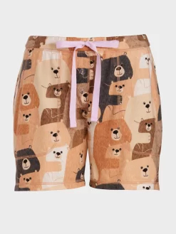 Bear Plush Long Short -Pajama Shop 819422 multi maq t scaled