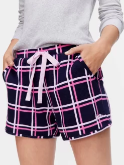 Windowpane Mid Short -Pajama Shop 819423 multi back2 t scaled