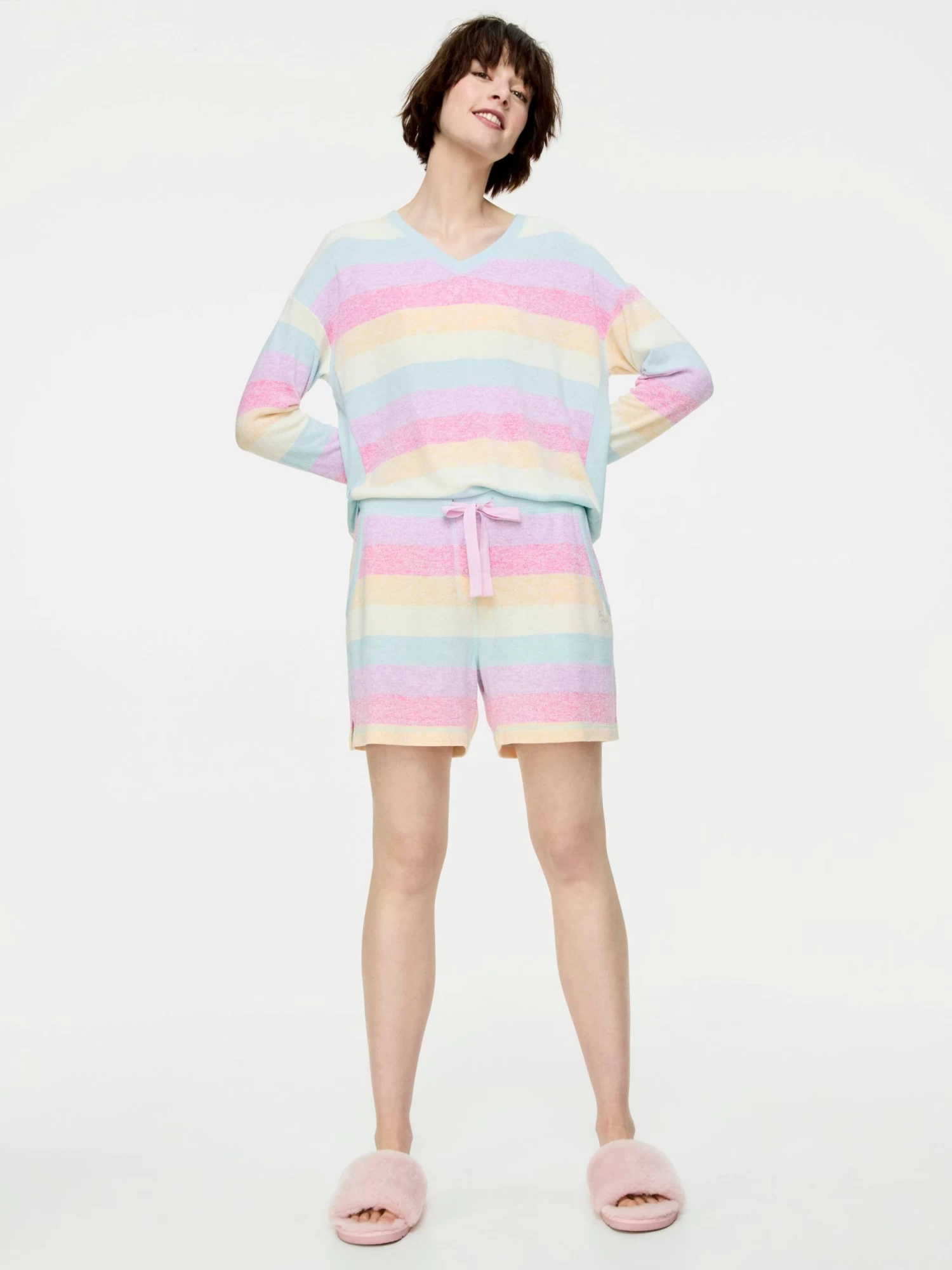 Rainbow Fuzzy Short 3 Rainbow Fuzzy Short - Image 3