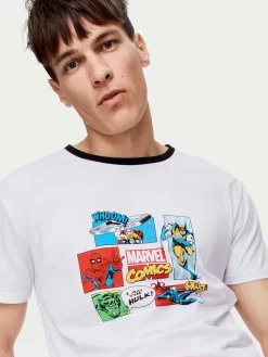 Marvel Tee -Pajama Shop 830191 white back2 t scaled
