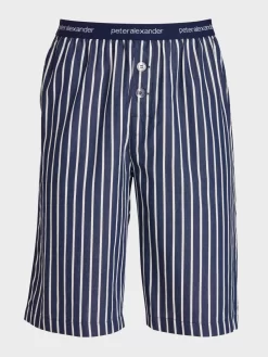 Midnight Stripe Sleep Short 7 Midnight Stripe Sleep Short -Pajama Shop 832886 navywhite maq t scaled