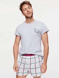 Windowpane Boxer Short