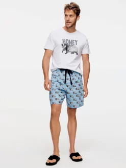 Honey Badger Mid Short -Pajama Shop 835035 paleblue back2 t scaled