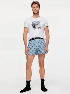 Honey Badger Boxer Short -Pajama Shop 835037 paleblue back2 t scaled