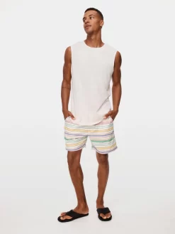 Oatmeal Muscle Tank -Pajama Shop 835201 oatmeal back2 t scaled