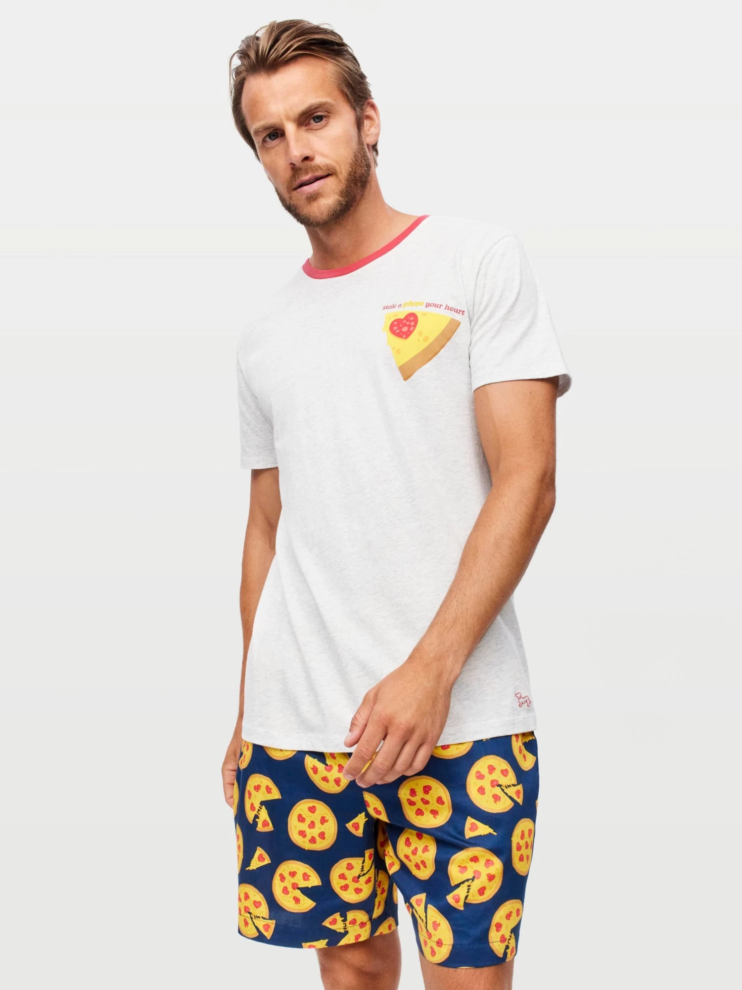 Pizza Heart Tee 2 Pizza Heart Tee - Image 2