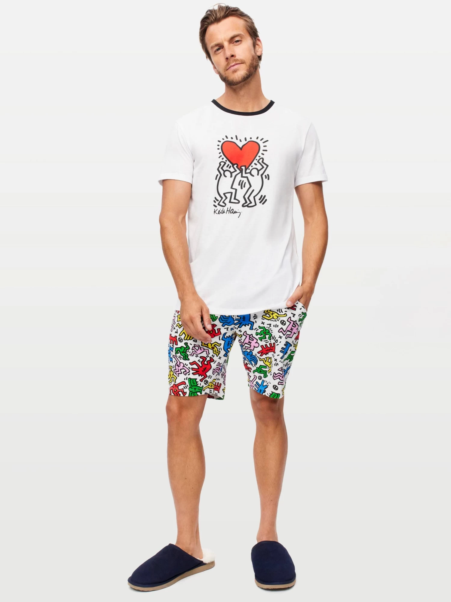 Keith Haring Heart Tee 3 Keith Haring Heart Tee - Image 3