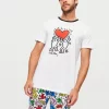 Keith Haring Heart Tee