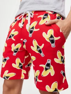 Coke Banana Knit Short 6 Coke Banana Knit Short -Pajama Shop 835283 red back2 t scaled