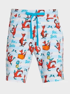 Fox In Socks Knit Mid Short -Pajama Shop 835284 multi maq t scaled