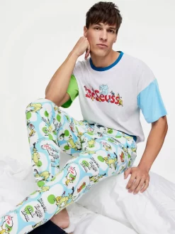 Dr Seuss Green Eggs & Ham Terry Jogger Pj Pant