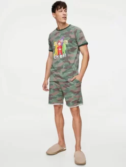 Teletubbies Camo Tee -Pajama Shop 835297 multi back2 t scaled