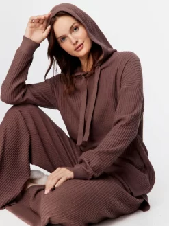 Chocolate Rib Hoodie