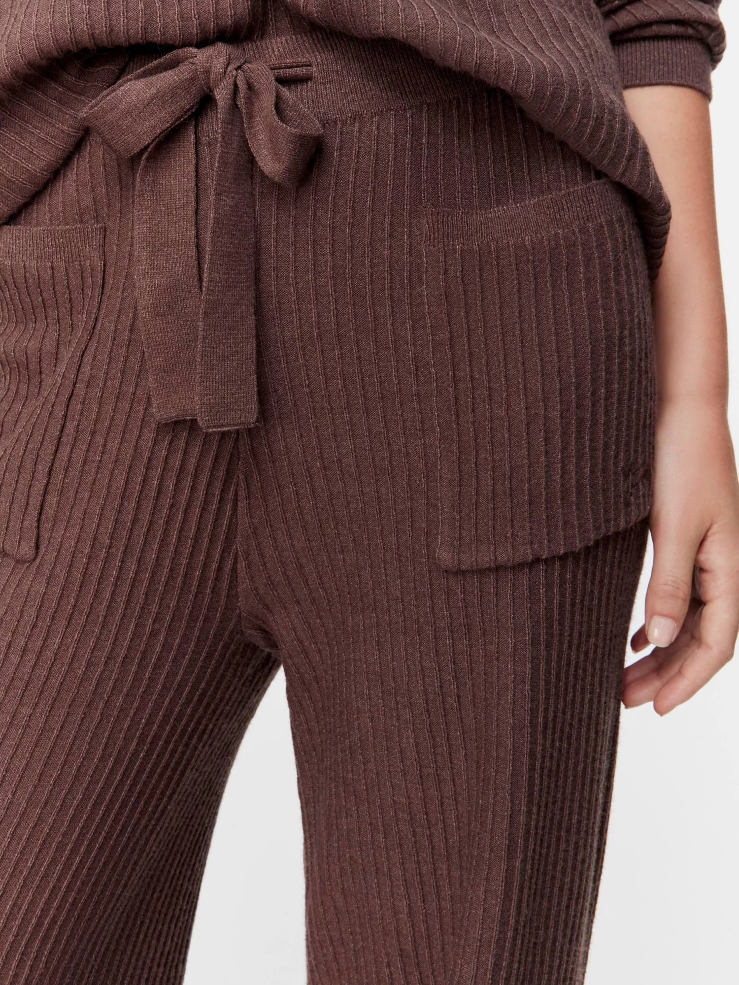 Chocolate Rib Pj Pant 3 Chocolate Rib Pj Pant - Image 3