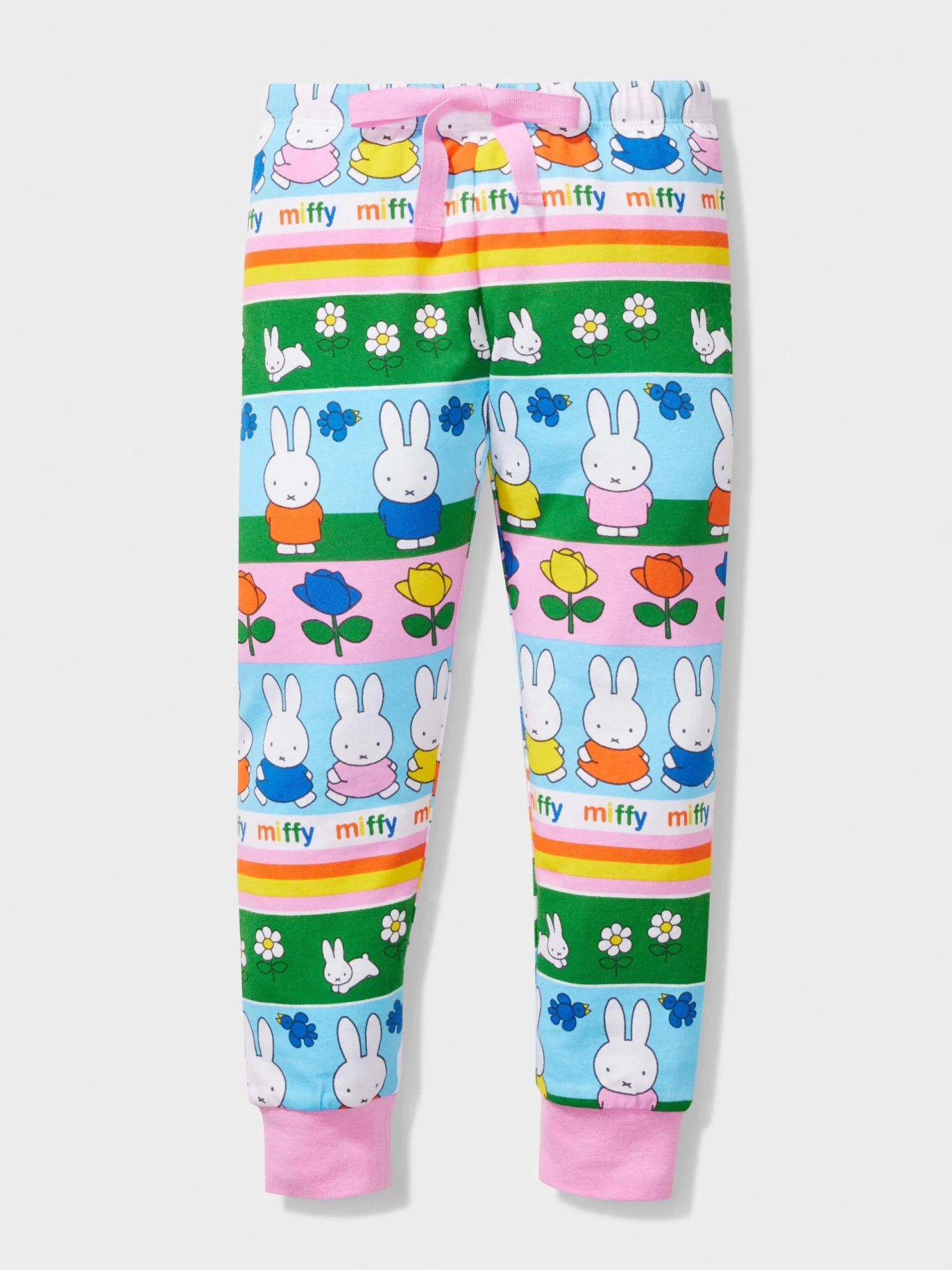 Jnr Girls Miffy Rainbow Pj Set 4 Jnr Girls Miffy Rainbow Pj Set - Image 4