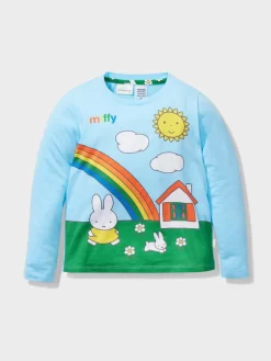 Jnr Girls Miffy Rainbow Pj Set 11 Jnr Girls Miffy Rainbow Pj Set -Pajama Shop 850077 multi back4 t scaled