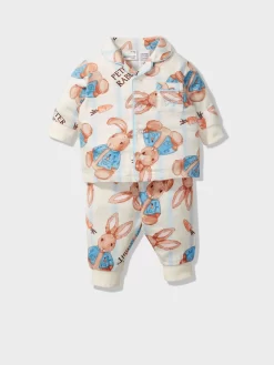 Baby Peter Rabbit Bamboo Flannelette Pj Set 9 Baby Peter Rabbit Bamboo Flannelette Pj Set -Pajama Shop 850085 multi back2 t scaled