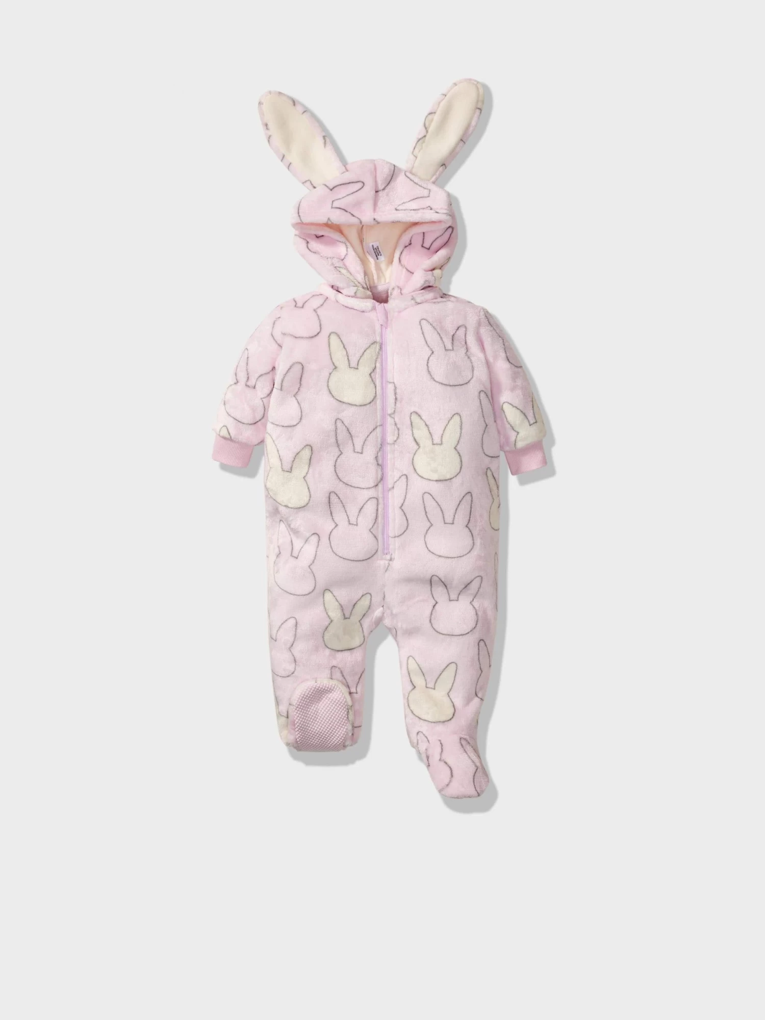 Baby Pink Bunny Onesie 1 Baby Pink Bunny Onesie