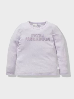 Jnr Girls Lilac Check Pj Set -Pajama Shop 850720 multi back2 t scaled